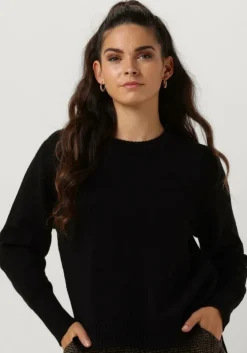 zwarte co'couture trui mero o knit