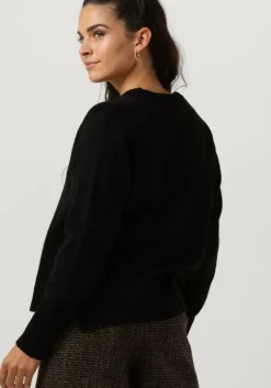 zwarte co'couture trui mero o knit