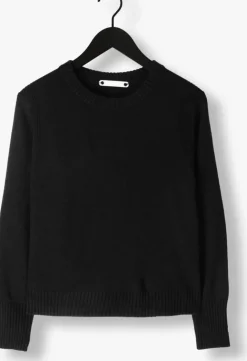 zwarte co'couture trui mero o knit