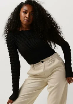 zwarte co'couture t-shirt amara