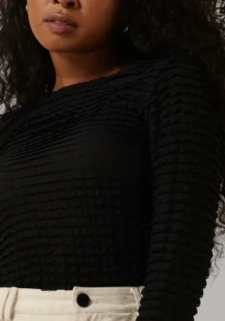 zwarte co'couture t-shirt amara