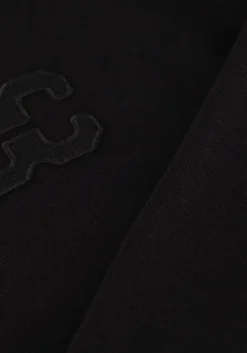 zwarte co'couture t-shirt granny embroidery longsleeve tee