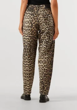 zwarte co'couture wide jeans leocc pleat pant