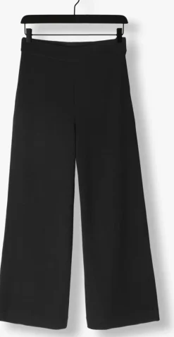 zwarte co'couture wijde broek hazelcc wide long pant