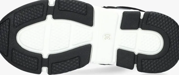 zwarte colors of california lage sneakers sneaker material mix