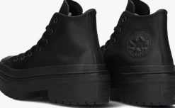 zwarte converse hoge sneakers chuck taylor all star lugged heel hi