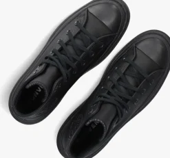 zwarte converse hoge sneakers chuck taylor all star lugged heel hi
