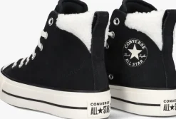zwarte converse hoge sneakers chuck taylor all star puff lift hi