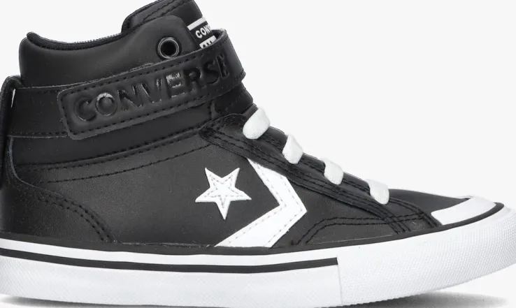 zwarte converse hoge sneakers pro blaze strap