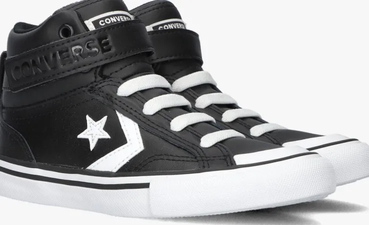 zwarte converse hoge sneakers pro blaze strap