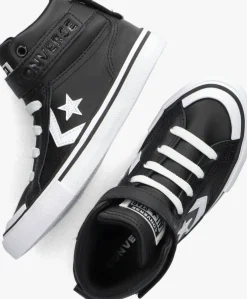 zwarte converse hoge sneakers pro blaze strap