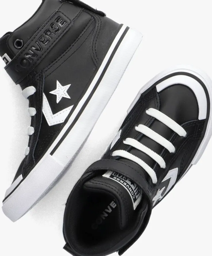 zwarte converse hoge sneakers pro blaze strap