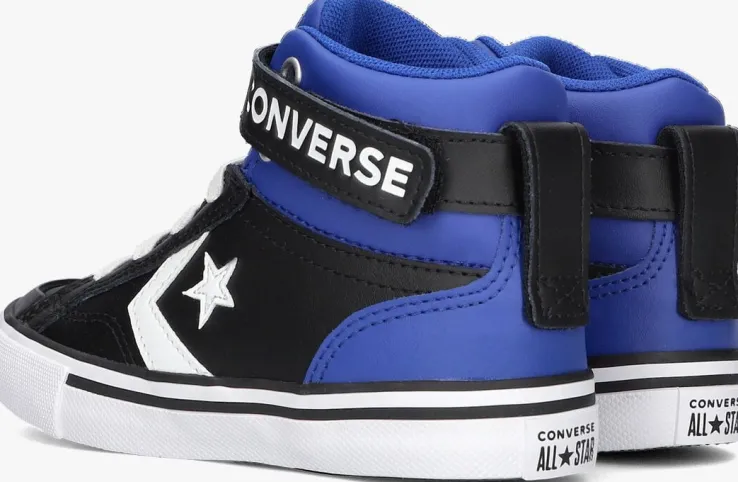 zwarte converse hoge sneakers pro blaze strap
