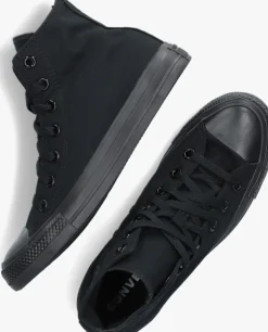 zwarte converse hoge sneakers chuck taylor all star hi
