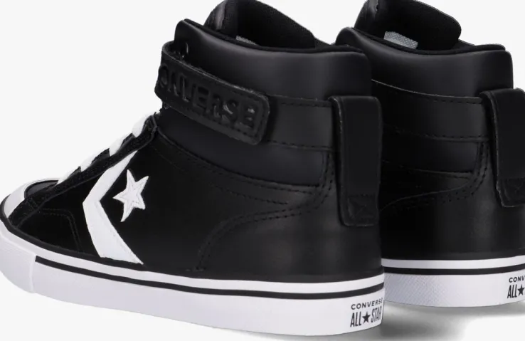 zwarte converse hoge sneakers pro blaze strap