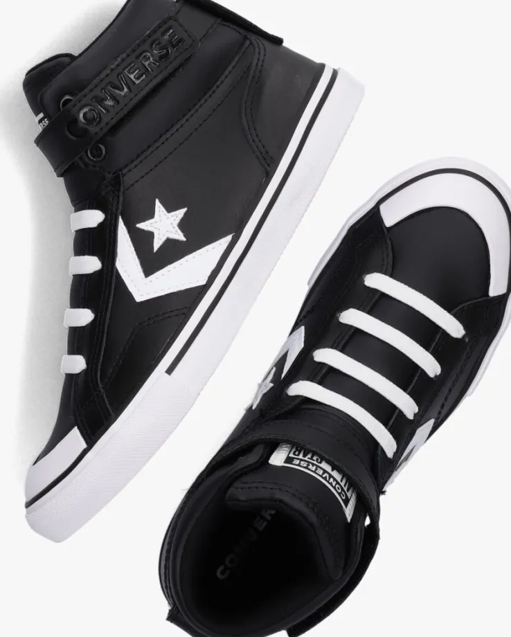 zwarte converse hoge sneakers pro blaze strap
