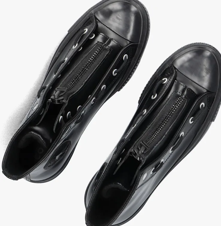 zwarte converse hoge sneakers chuck taylor all star lift hi