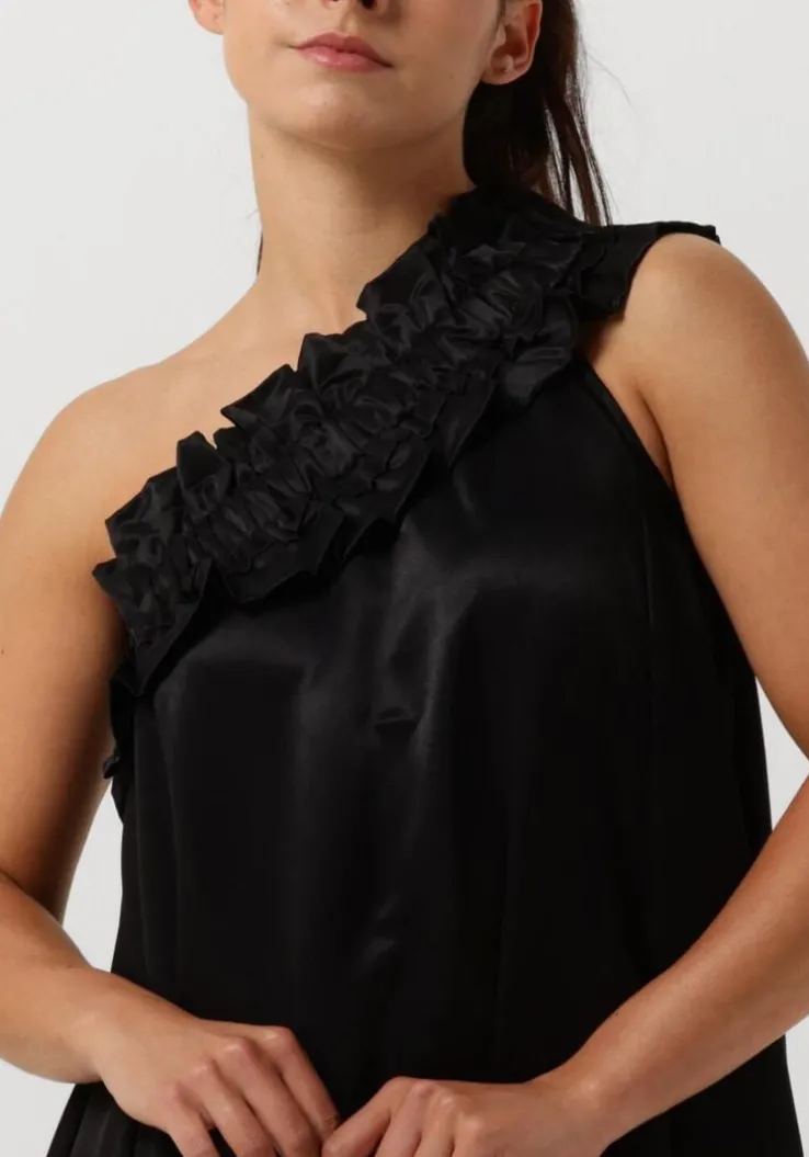 zwarte copenhagen muse maxi jurk cmava-dress