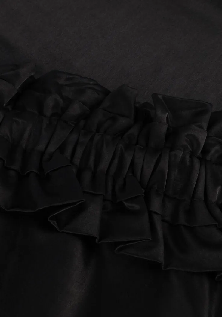 zwarte copenhagen muse maxi jurk cmava-dress