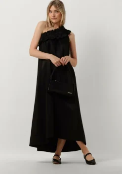 zwarte copenhagen muse maxi jurk cmava-dress