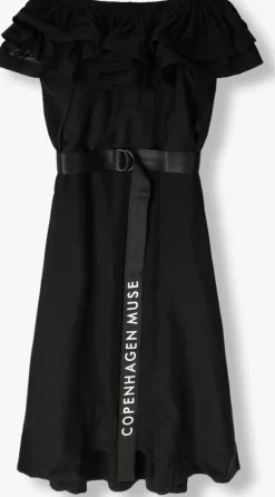 zwarte copenhagen muse maxi jurk molly dress