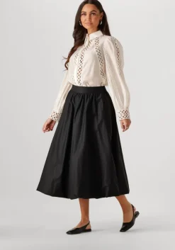 zwarte copenhagen muse midirok shirley skirt