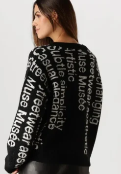 zwarte copenhagen muse trui cmibra-pullover