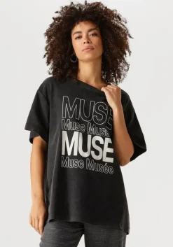 zwarte copenhagen muse t-shirt cmmuse-logo-tee