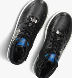 zwarte cruyff junior hoge sneakers trophy hi