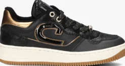 zwarte cruyff junior lage sneakers campo low