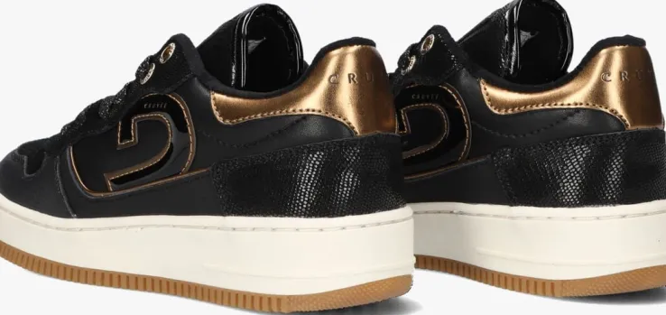 zwarte cruyff junior lage sneakers campo low