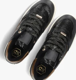 zwarte cruyff junior lage sneakers campo low