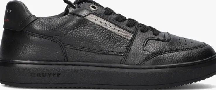 zwarte cruyff junior lage sneakers endorsed
