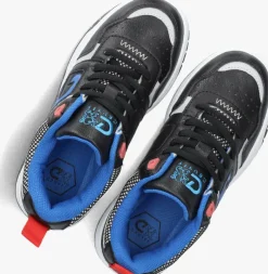 zwarte cruyff junior lage sneakers raval