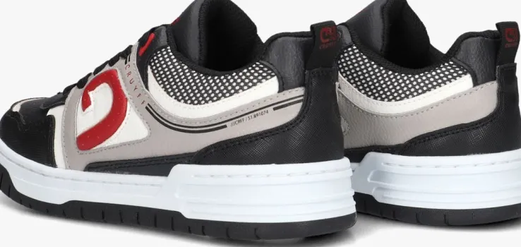 zwarte cruyff junior lage sneakers raval