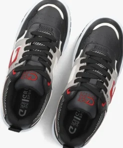 zwarte cruyff junior lage sneakers raval