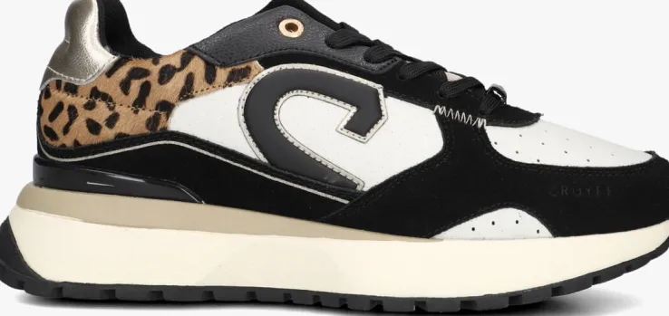 zwarte cruyff lage sneakers hyde runner