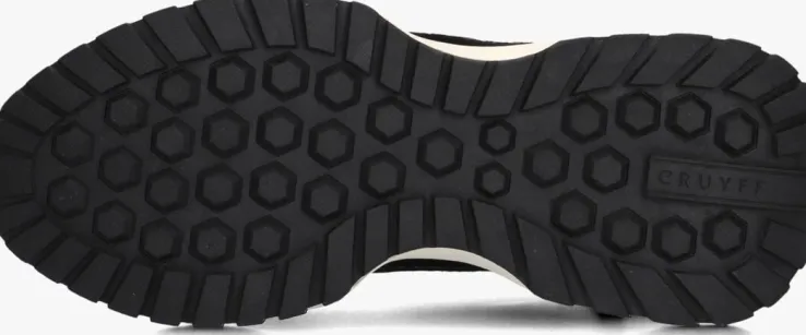 zwarte cruyff lage sneakers hyde runner