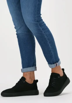 zwarte cycleur de luxe lage sneakers dr7