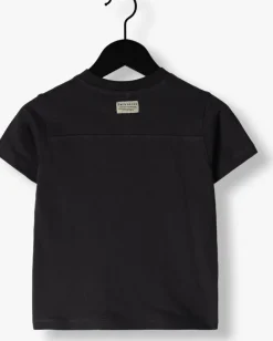 zwarte daily7 polo t-shirt pocket