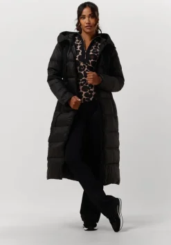 zwarte deblon sports flared broek celine flared leggings