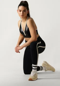 zwarte deblon sports legging valerie high waisted leggings