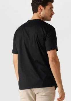 zwarte desoto luxury t-shirt luxury two ply t-shirt 1/2