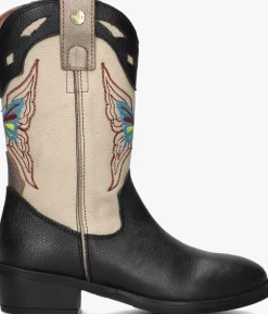 zwarte develab cowboylaarzen 44382