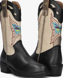 zwarte develab cowboylaarzen 44382