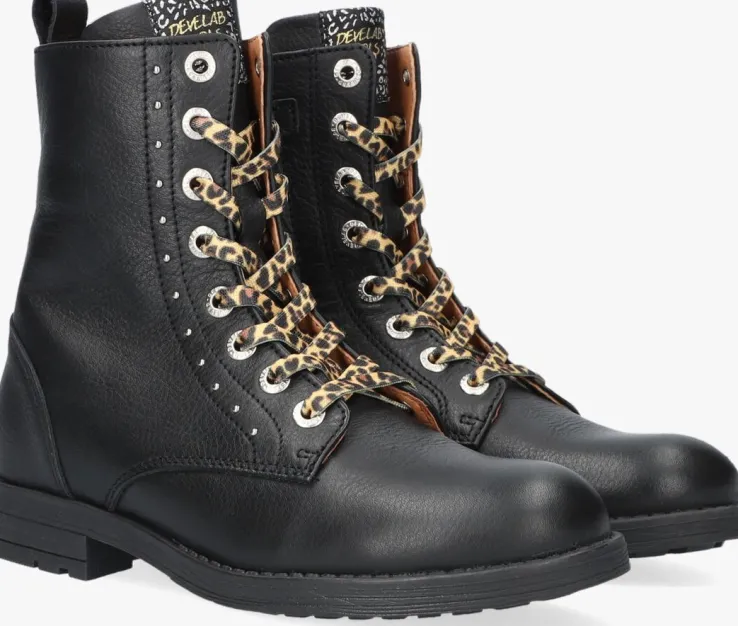 zwarte develab veterboots 42258