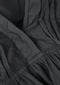 zwarte devotion mini jurk neon