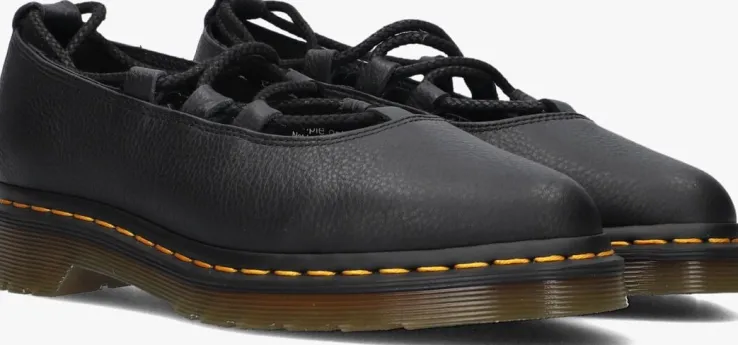 zwarte dr martens ballerina's elphie ii