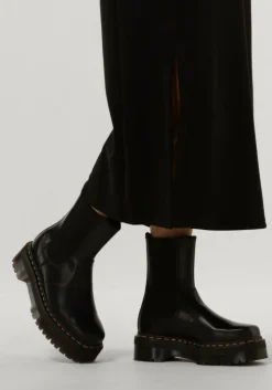zwarte dr martens chelsea boots 2976 hi quad squared