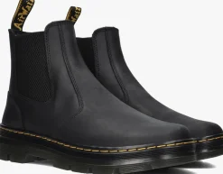zwarte dr martens chelsea boots embury m